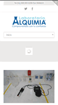 Mobile Screenshot of laboratorio-alquimia.com